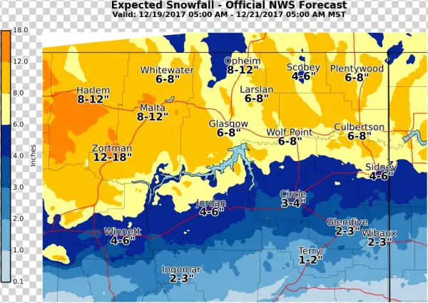 A Strong Storm System Is Moving Through Montana Today