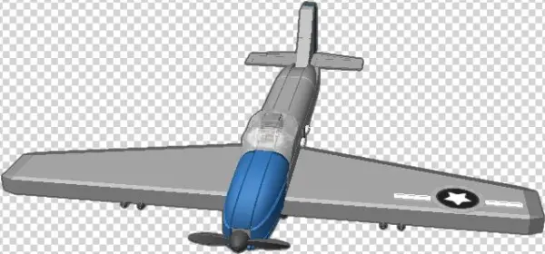 American World War 2 Plane