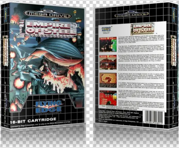 Genesis Empire Of Steel Sega Megadrive Replacement