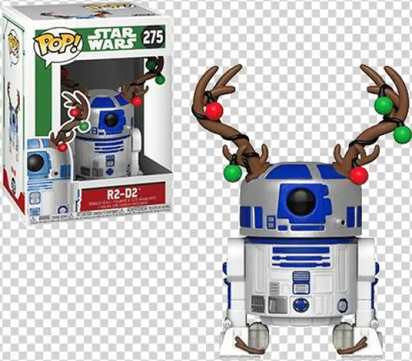 Holiday R2-d2 With Antlers