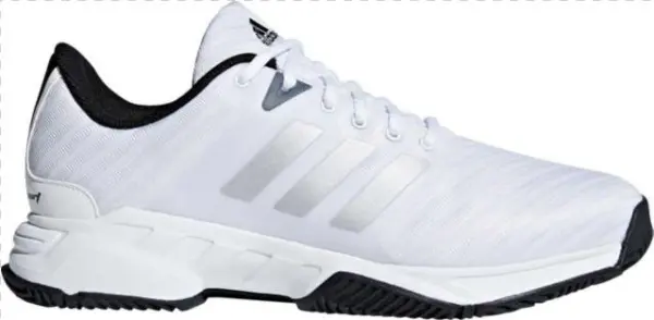 Mens Adidas Barricade Court 3 Wide White Sport Tennis