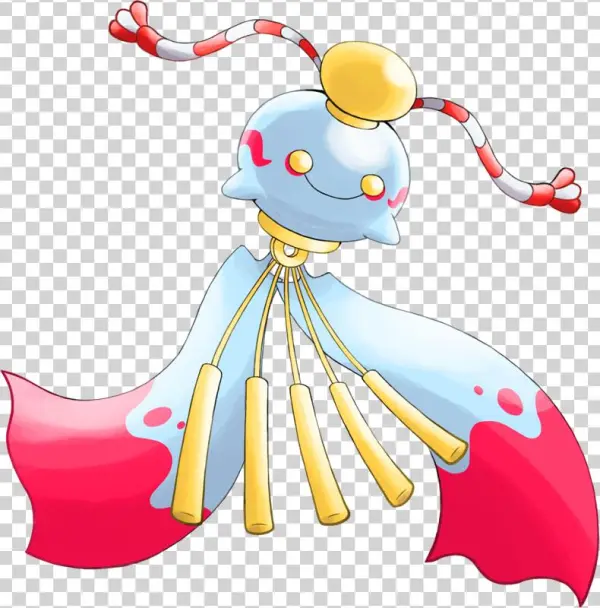 Pokemon Shiny Mega Chimecho Is A Fictional Character