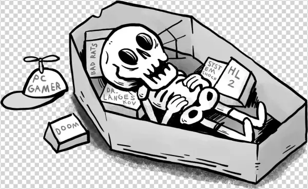 Shhhhhhhh Please Click Very Gently The Pc Gamer Is