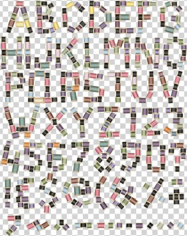 Spool Of Thread Font