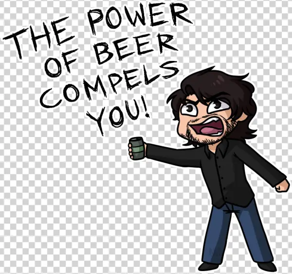 “the Power Of Beer Compels You @markiplier ”