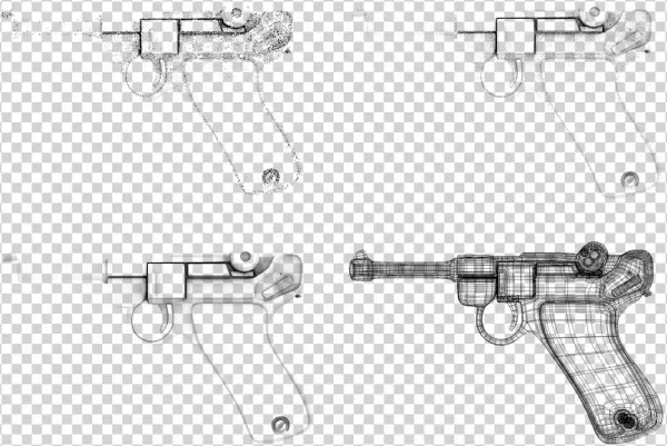 A Strange Model And Weird Renders