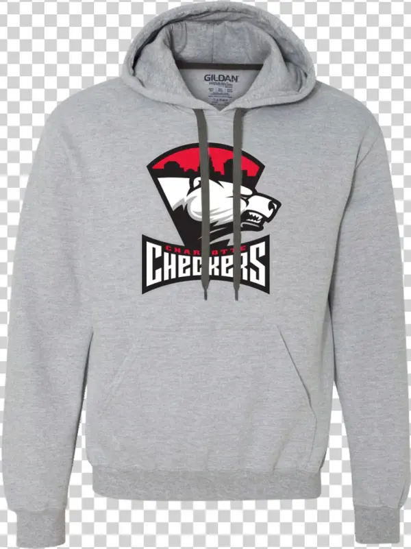 Charlotte Checkers Adult Heavyweight Pullover Hoodie