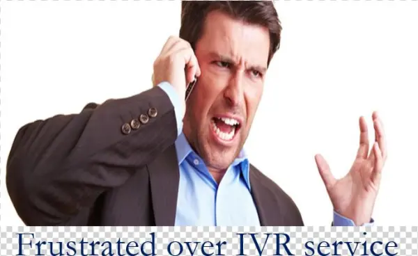 Customer Frustrated Over Interactive Response System