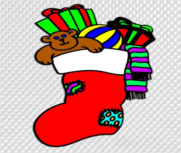 Download Christmas Stockings Transparent Clipart Christmas