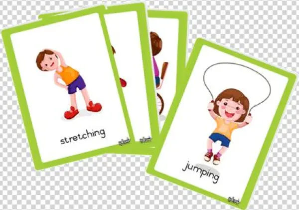 Flash Cards - Doing Words