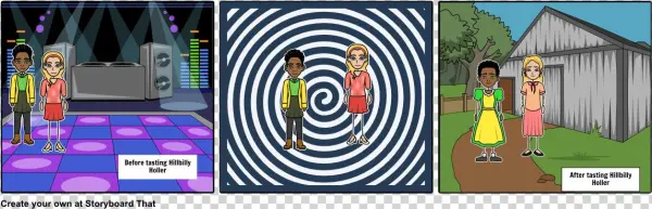 Hillbilly Holler Storyboard