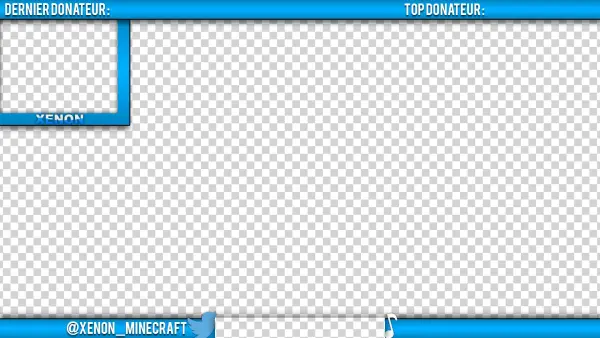 Overlay Bleu Twitter