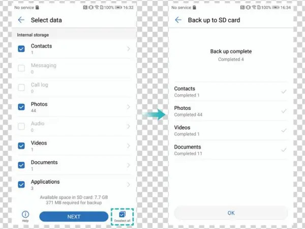 Restore Data From An Sd Card