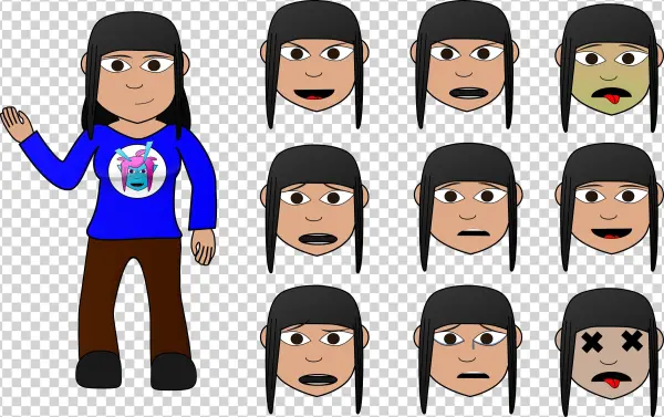 This Free Icons Png Design Of Starter Girl 3 Complete