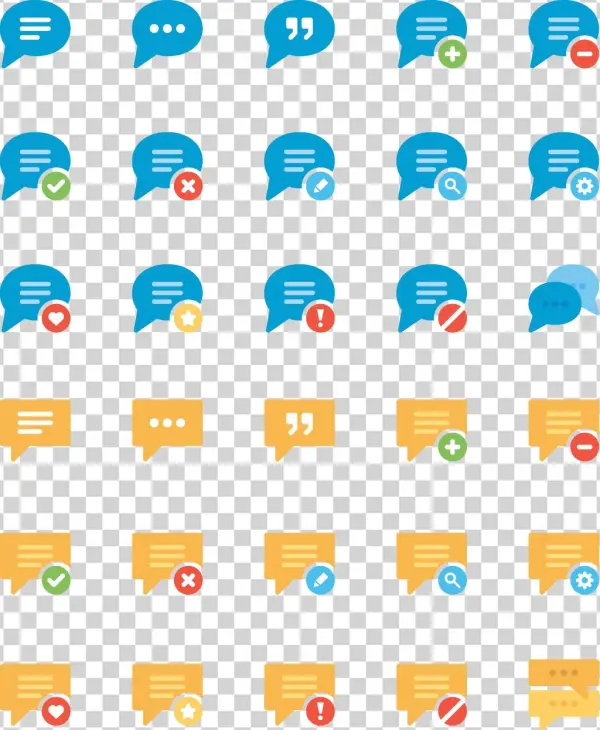 30 Imagens De Ícones De Diálogo