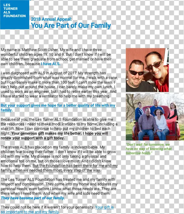 Annual Appeal - Website