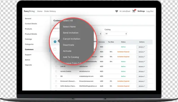 B2b Customise Store B2b B2b-customer Management - Utility Software