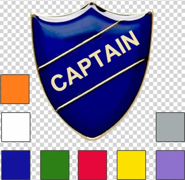 Captain Shield School Badges - Emblem