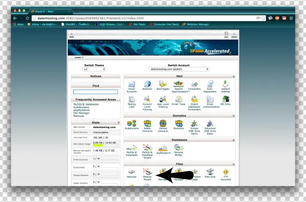 Cpanel Backups 1 Cpanel Backups