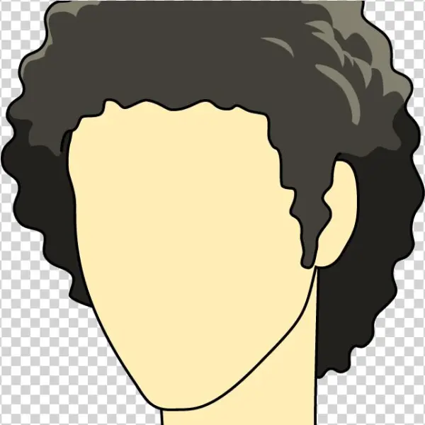 How To Draw Male Hairstyle