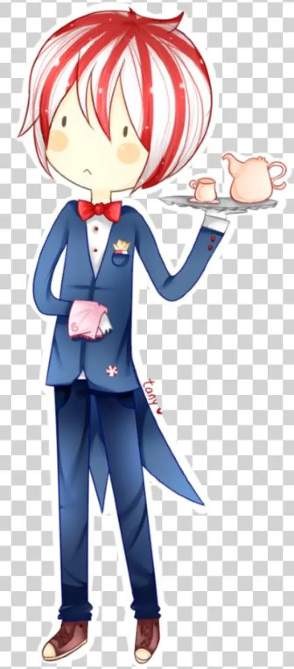 Peppermint Drawing Butler