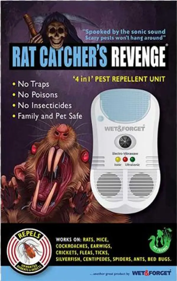 Rat Catcher's Revenge Rodent Repeller - Tasmanian Devil