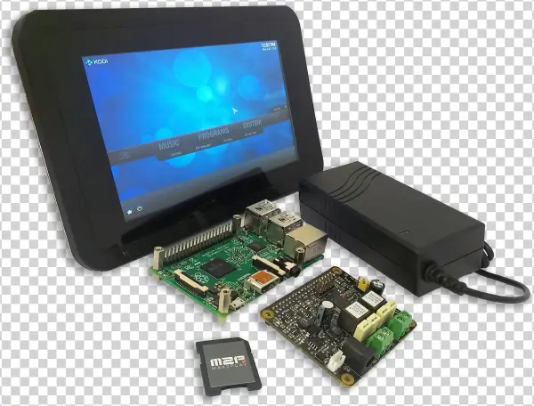 7 Inch Display Bundles With Raspberry Pi And Sound - Electrical Connector
