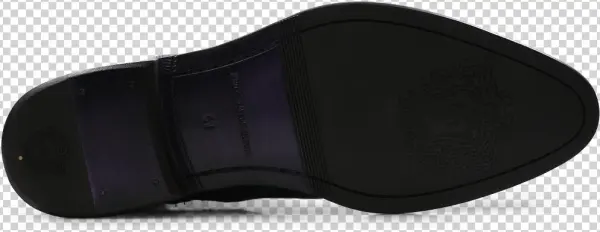 Ankle Boots Erol 32 Black Elastic Purple Flame - Slip-on Shoe