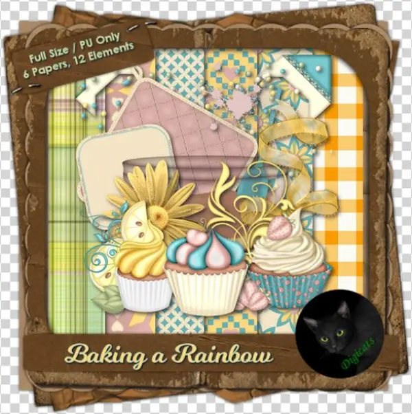 Baking A Rainbow Mini Kit - Clockwork Angel