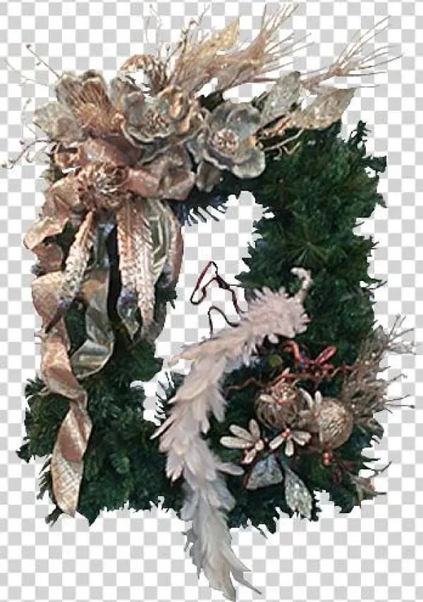 Christmas Door Wreath - Wreath