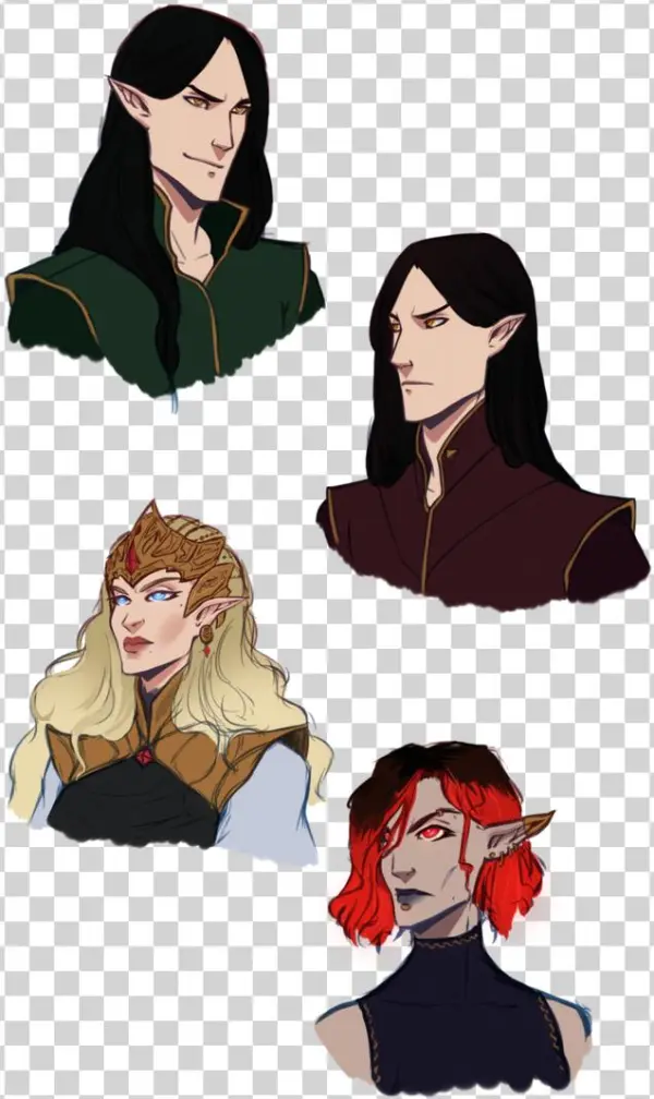 Dragon Age Elven By - Illustration