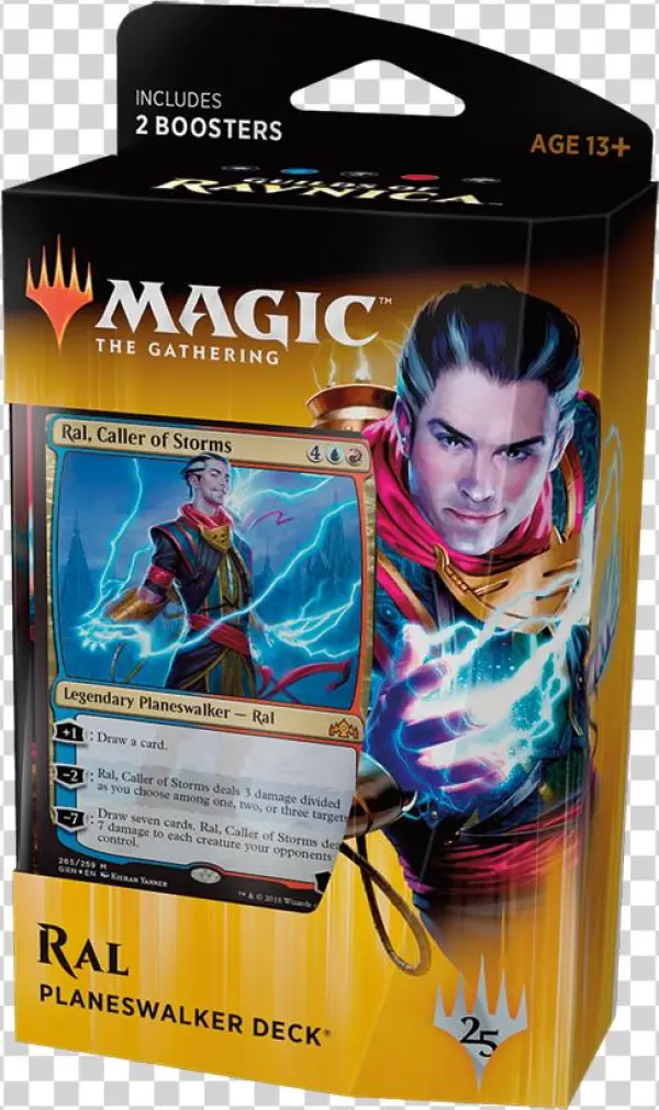 Guilds Of Ravnica, Ral, Caller Of Storms Planeswalker - Guilds Of Ravnica Planeswalker Decks