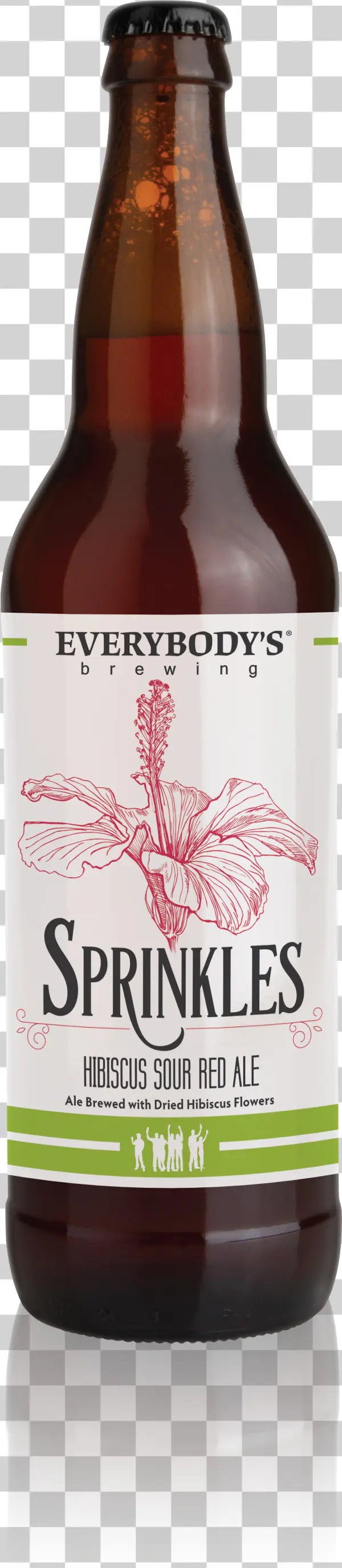 High Res Png - Glass Bottle