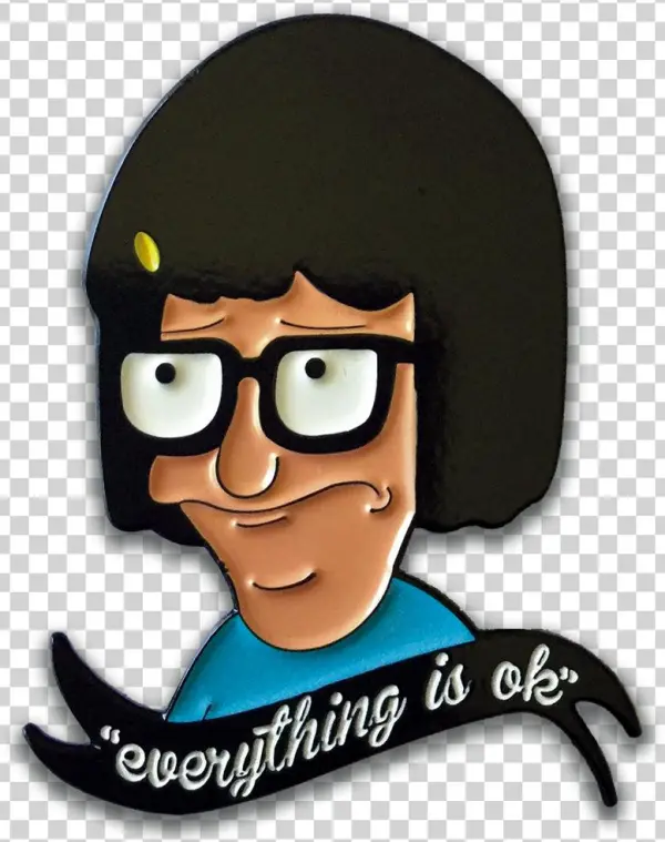 Image Of "everything Is Ok" Tina - Cartoon