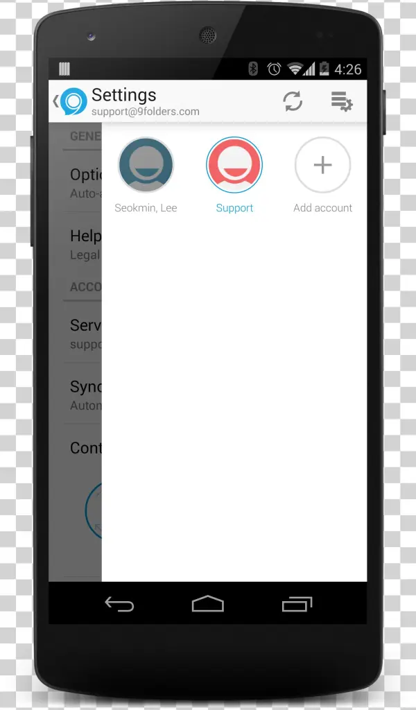 Left Menu Icon - Smartphone