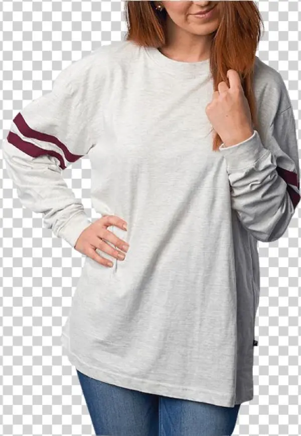 Model - Pennant Vintage Stripe Jersey