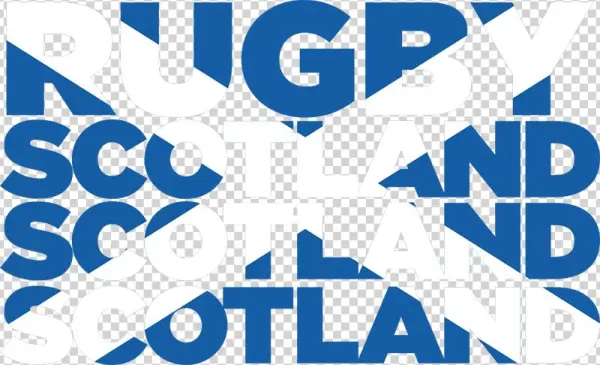 Scotland Rugby Wall Sticker - Poster