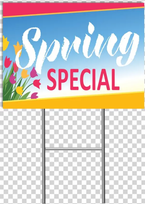 Spring Special Yard Sign - Spring Fit Mattress