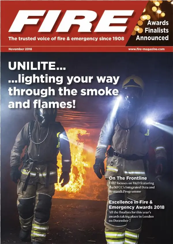 The Cover Of Fire Magazine - Flyer