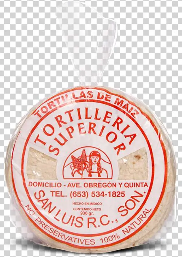 Yellow Corn Tortillas 60pzs - Tortilleria Superior San Luis Rio Colorado