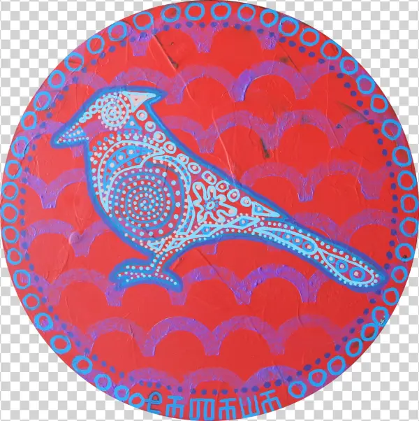 #66 Blue Jay, Canada 150 Paintings By Natasa Vretenar - Circle