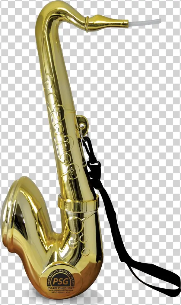 74oz Mirror-coasted Plastic Saxophone - Brass Instrument