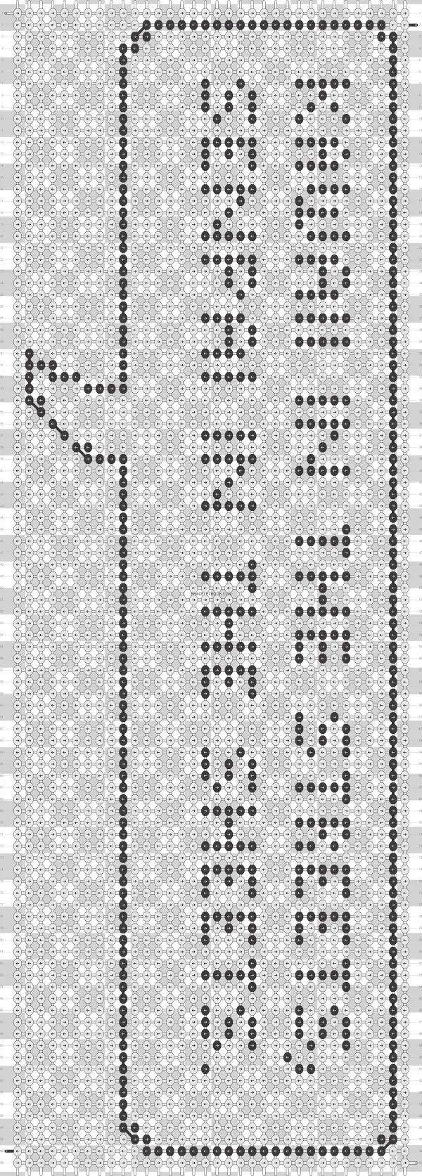 Alpha Pattern - Cross