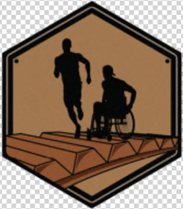 Chocolate Walk/run/roll - Silhouette