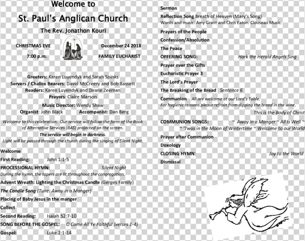 Christmas Eve 2018 7 Pm - Document