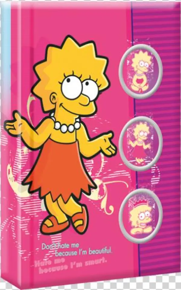 Diář Lisa Simpson - Cartoon