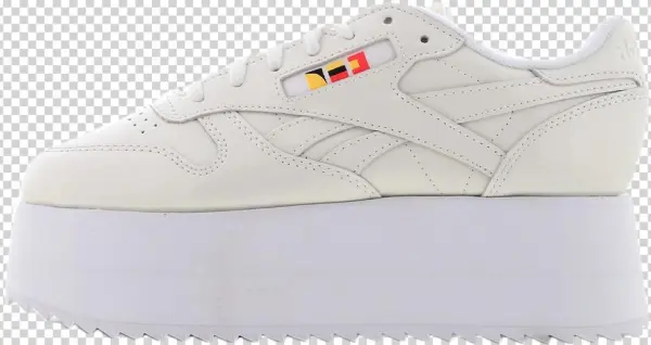 Gigi Hadid Classic Leather Triple Platform In White - Sneakers