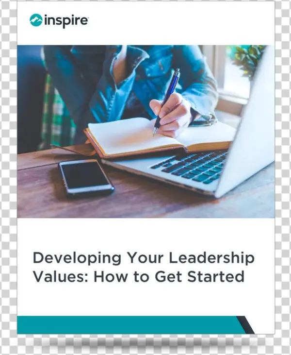 Insp Developing Your Leadership Values-mockup - Writing