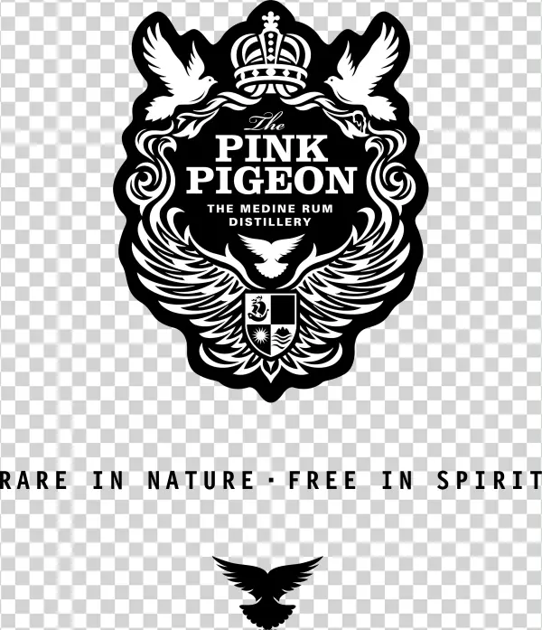 Logos - Pink Pigeon Rum Mauritius