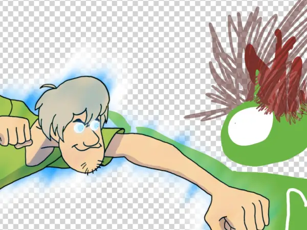 Shaggy Kills Megadom - Cartoon
